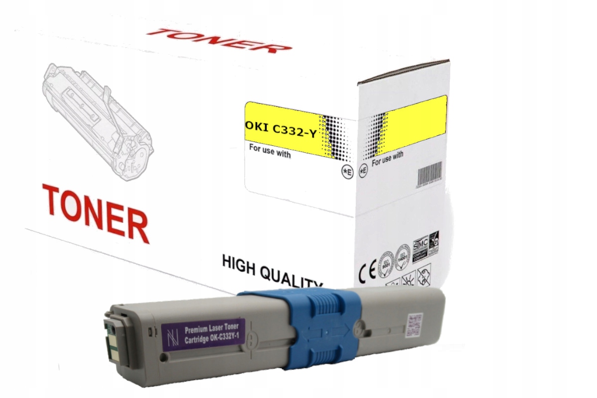 

Toner Do Oki C332 MC363 XL Nowy Cmyk