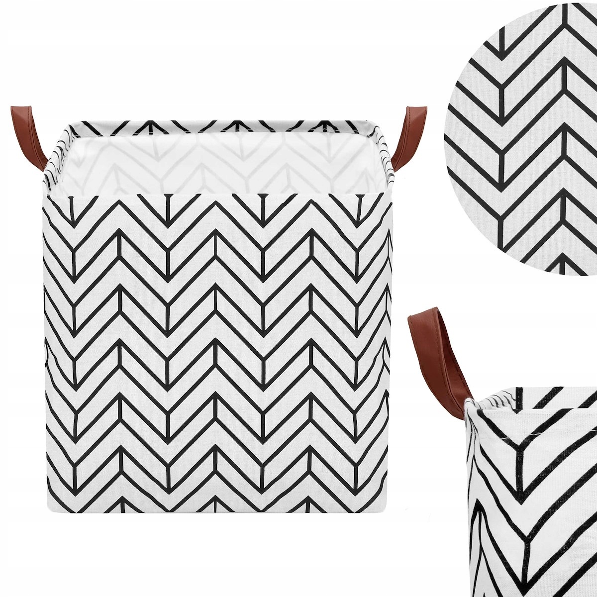 KOSZ NA PRANIE ZABAWKI UBRANIA WOREK POJEMNY POJEMNIK SKŁADANY ORGANIZER Bohater brak