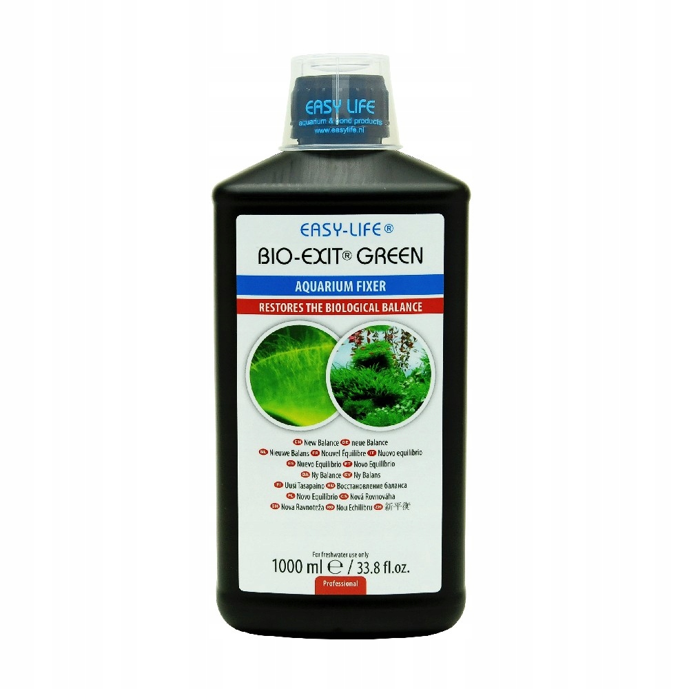 Levně Přípravek Na Řasy V Akváriu Přípravek Na Hubení Řas V Tekutině Ryby 1 L
