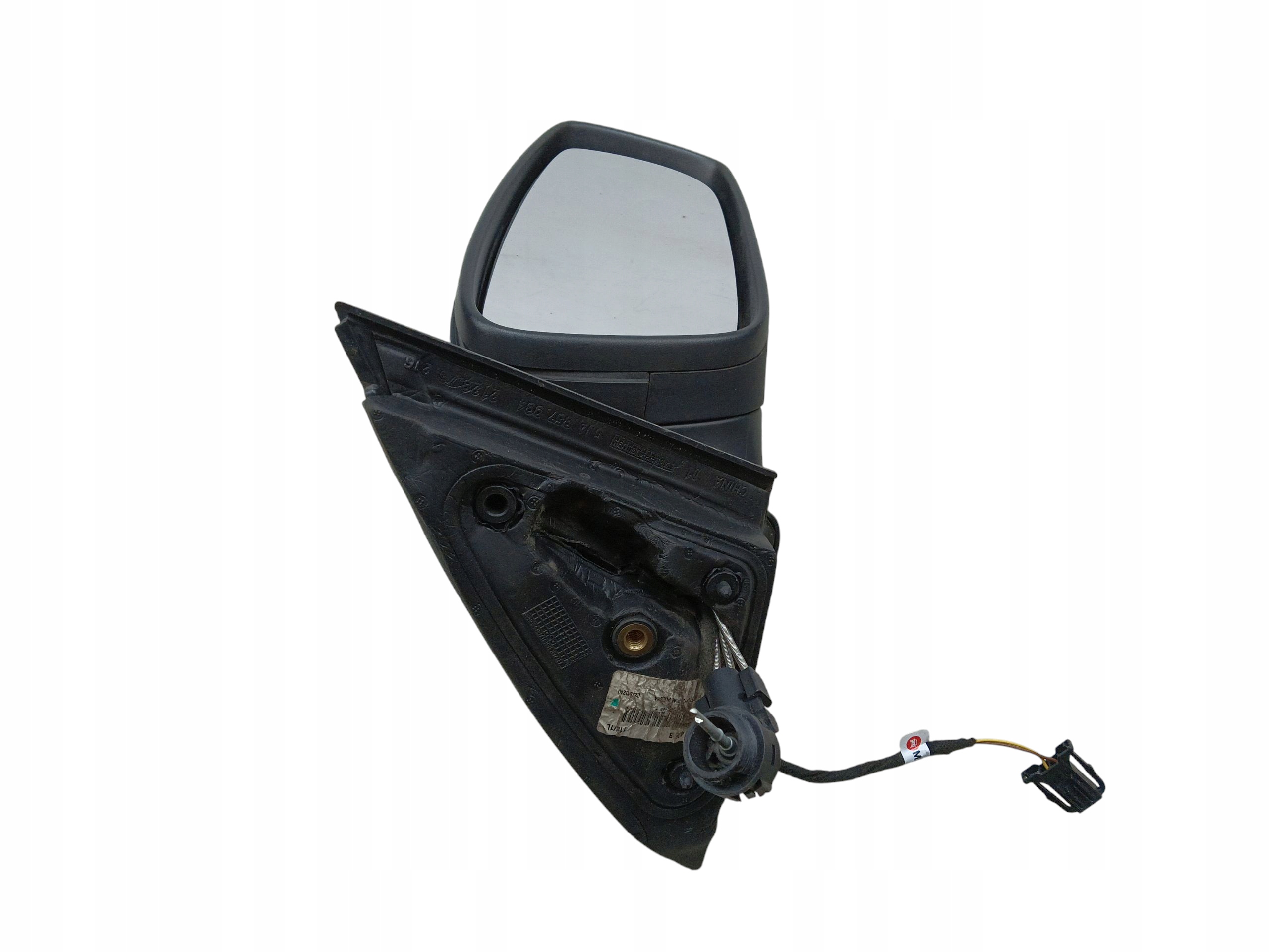 mirror right SKODA RAPID (2012-2017) 2 PIN EUROPA STRUKTURA