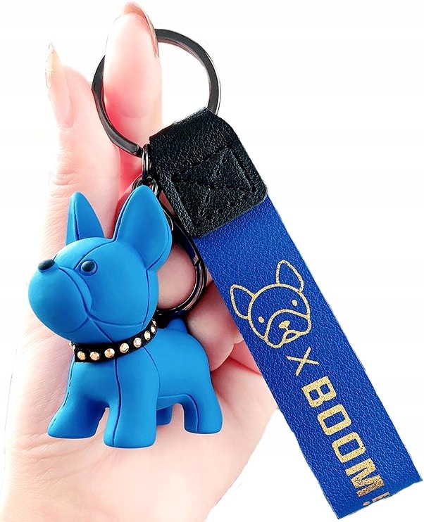 

Piesek Brelok do kluczy Buldog pies