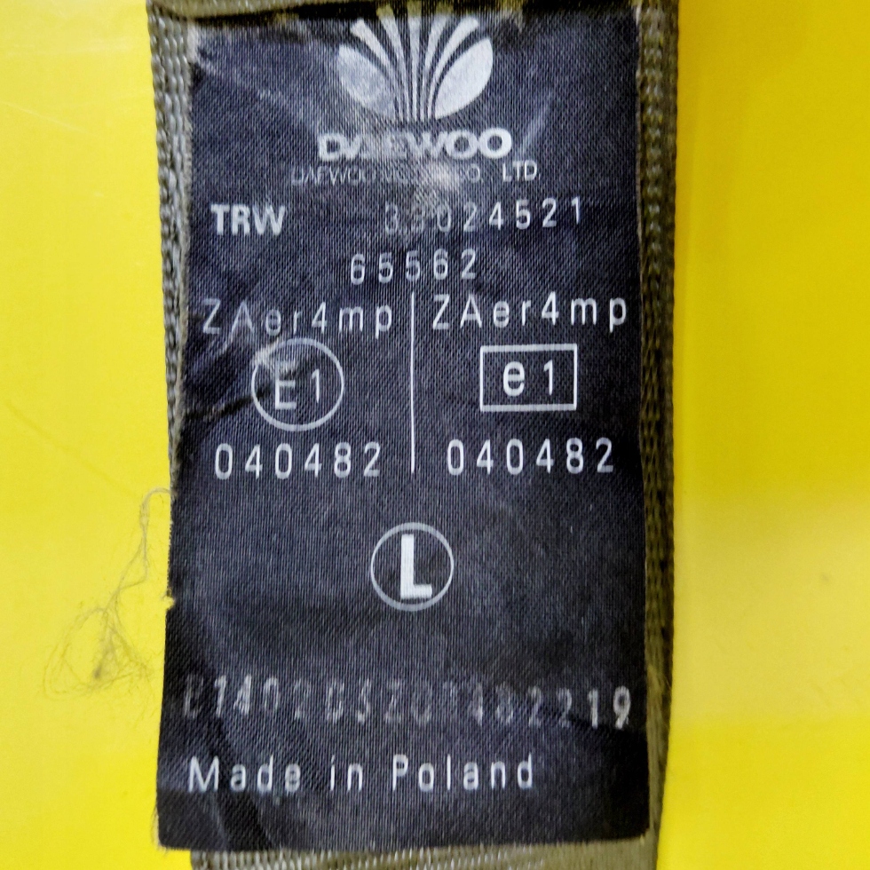 ремень безопасности Chevrolet EVANDA 65562 NR1917