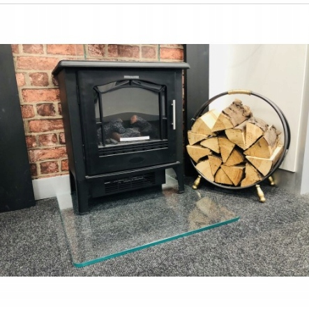 SZYBA PODSTAWA POD KOMINEK HARTOWANA 8mm 100x80cm Kod producenta kom100