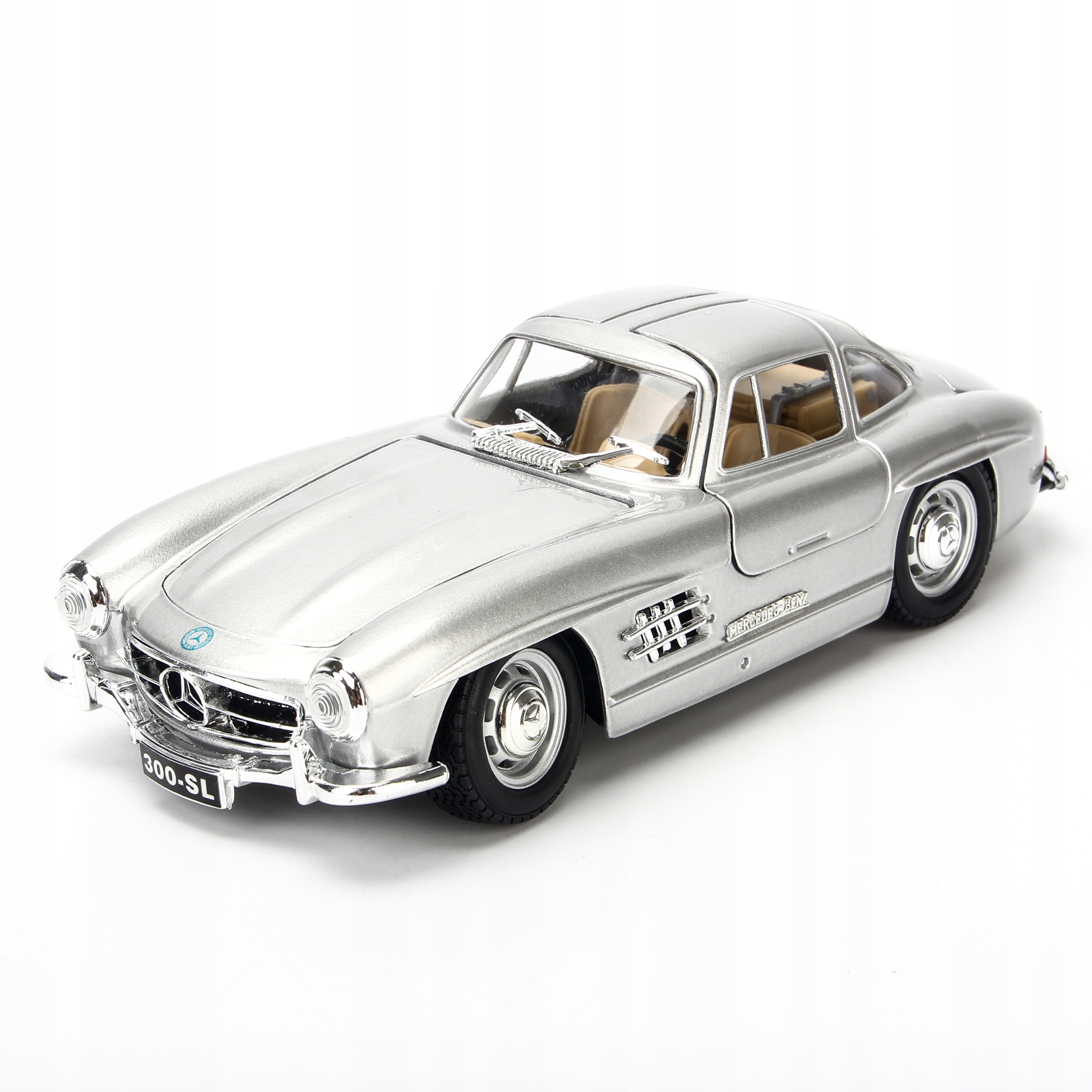 Mercedes-Benz 300SL 1954 Silver 1:24 Bburago Bburago 394212