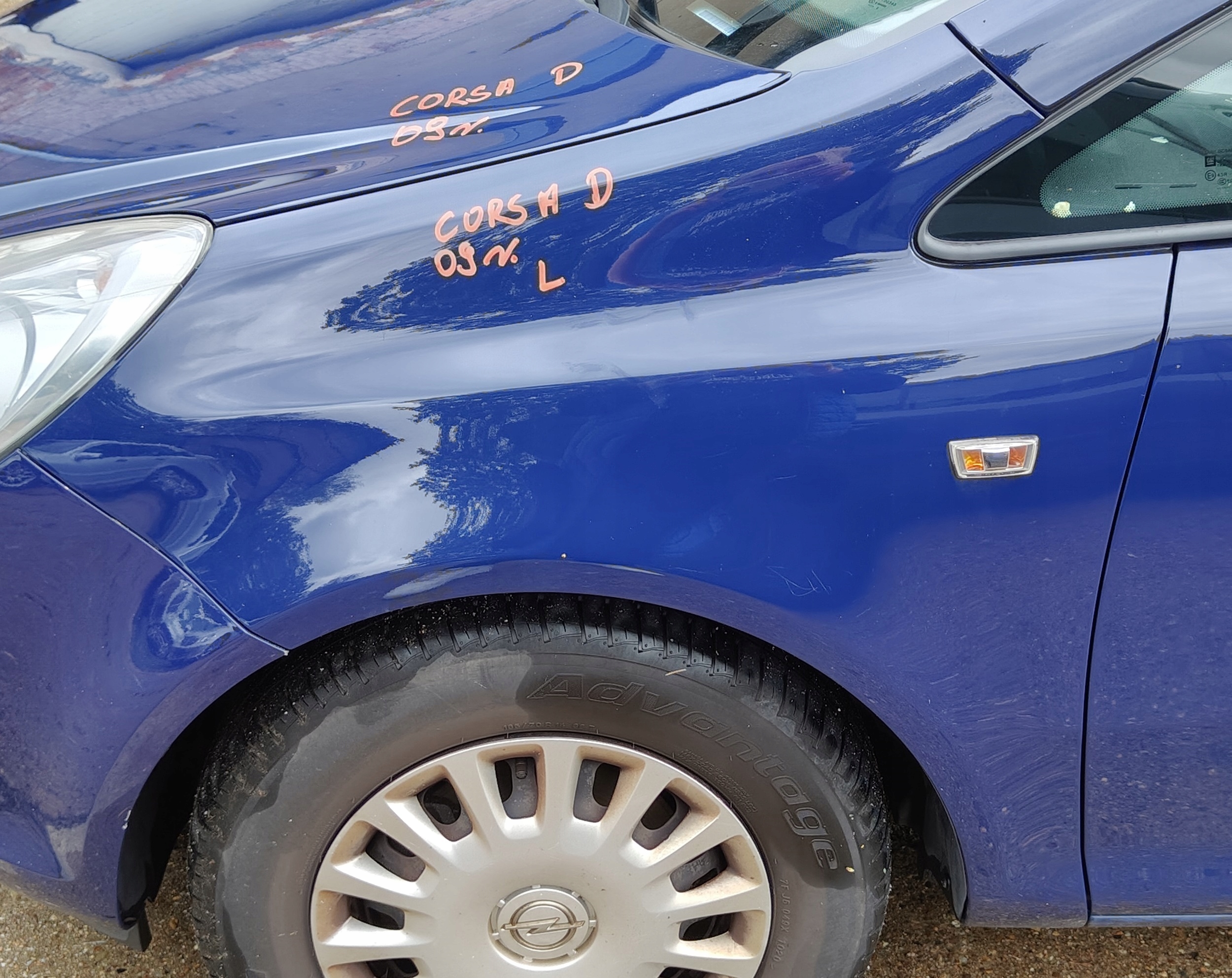 OPEL CORSA D 09R blatník ľavý predok