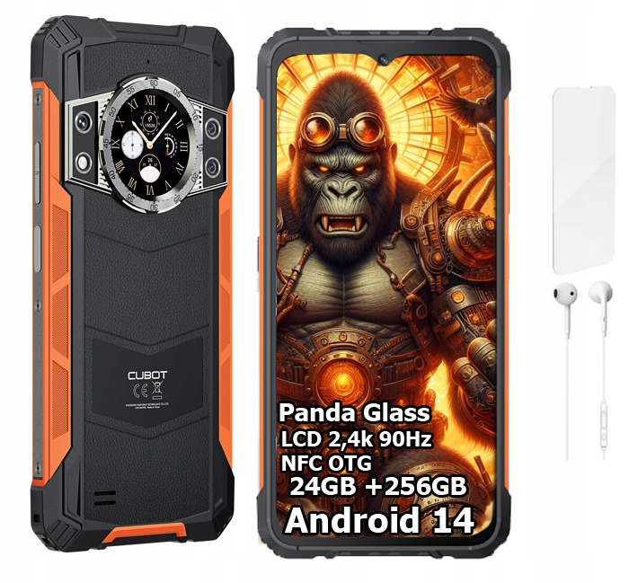 Pancéřový smartphone Cubot King Kong Ace 3 24/256GB Nfc Dual Sim 4G Fhydro