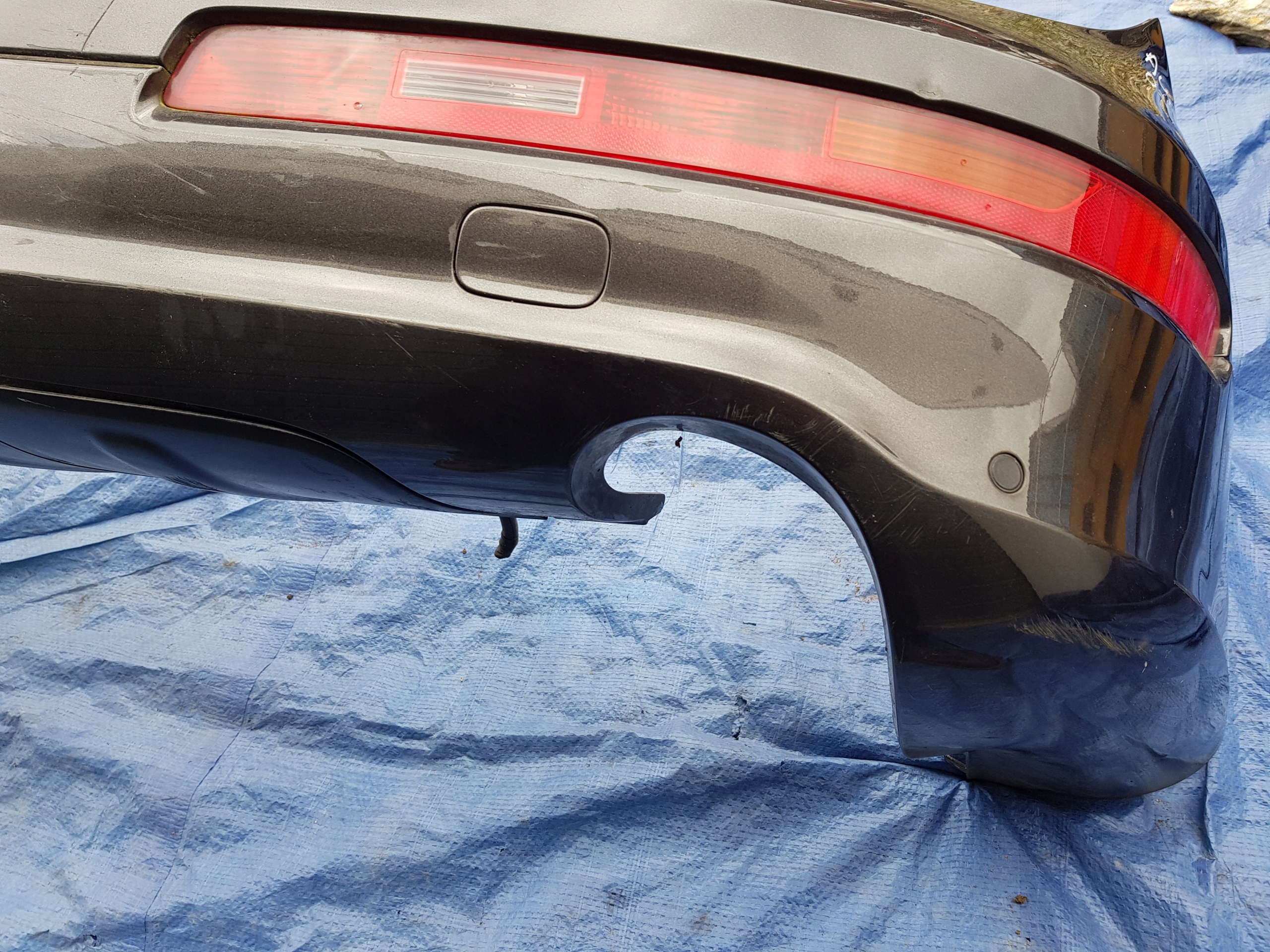 bumper rear part rear AUDI Q7 4L