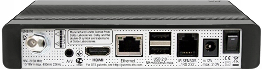 VU+ ZERO REV.2 DVB-S2 HEVC CZARNY E2 +ADAPTER WIFI Kod producenta 8809288541968