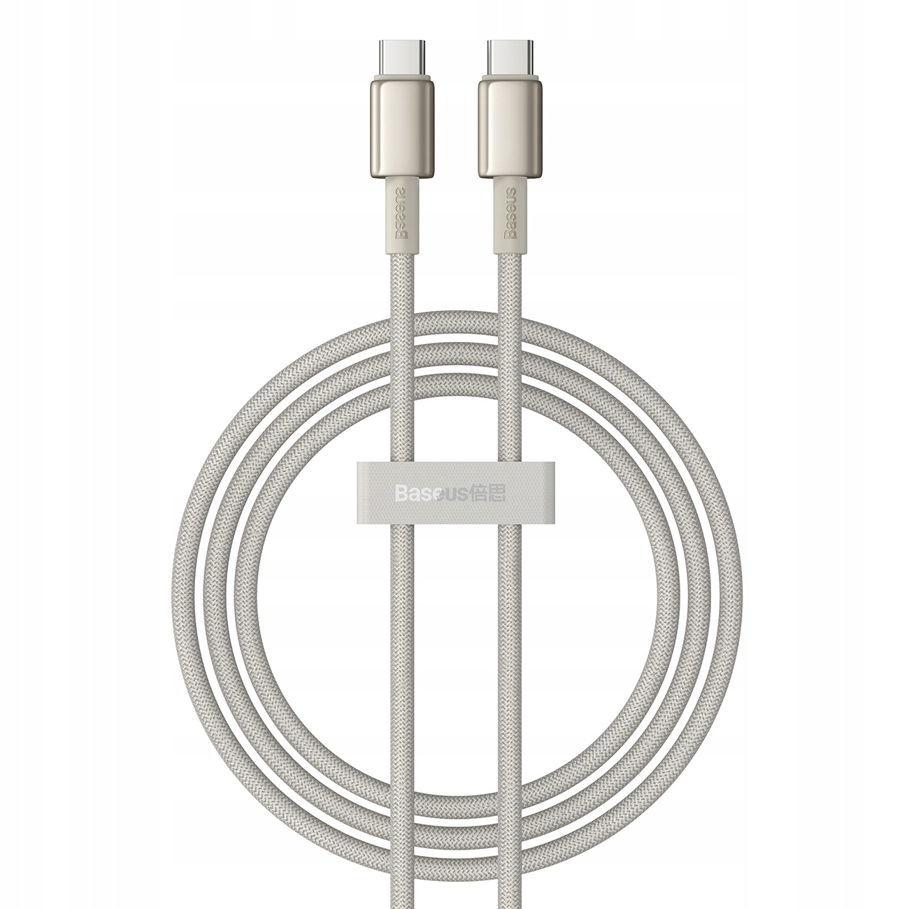 Kabel przewód Tungsten Gold Usb-c Usb-c 100W 1m złoty