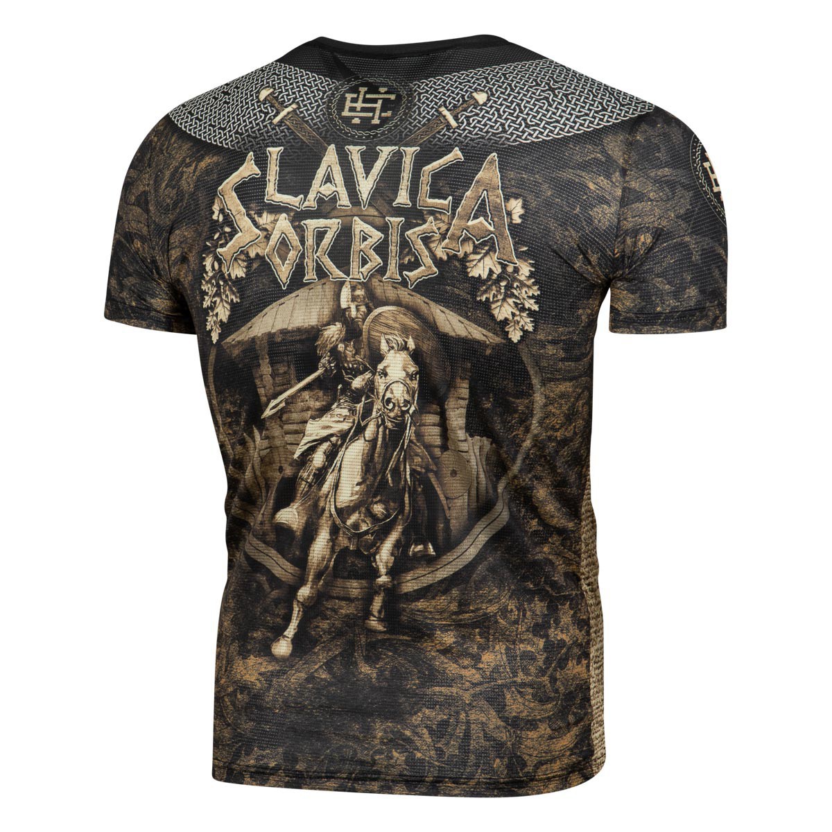 Koszulka na siłownię techniczna SLAVICA ORBIS 3XL Rękaw krótki rękaw