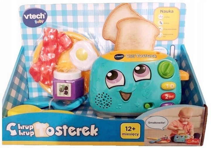 

Interaktywny Tosterek Chrup Chrup Vtech Baby 61486