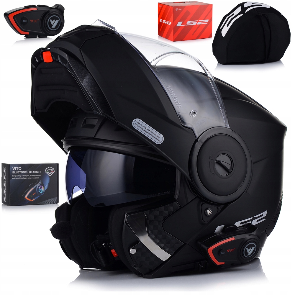 Motocyklová Prilba LS2 FF902 Scope II P/j Čeľusť Blenda Interkom