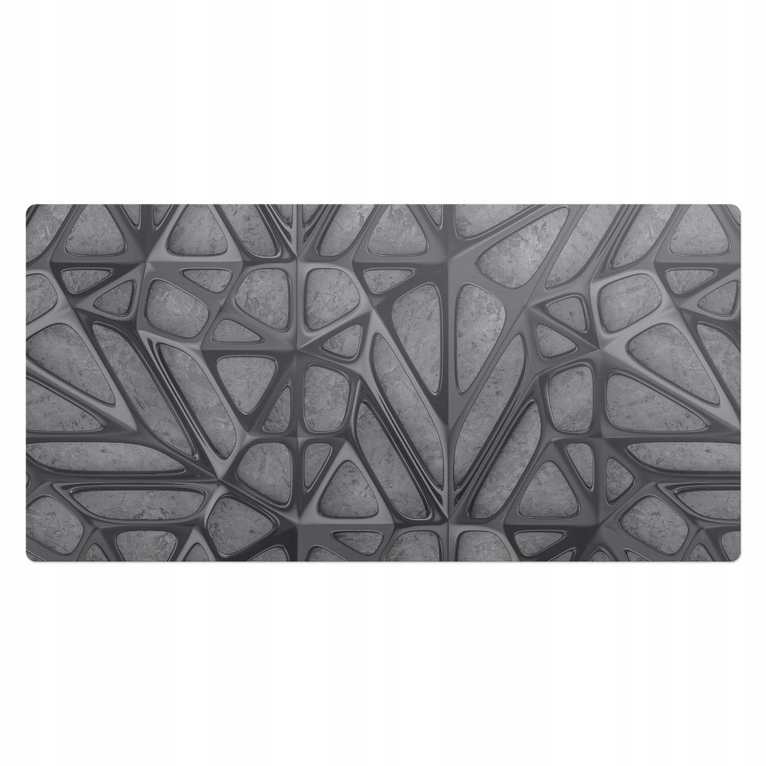 Protiskluzová podložka na psací stůl s motivem Ekologický síťovaný vzor 100 x 50 cm