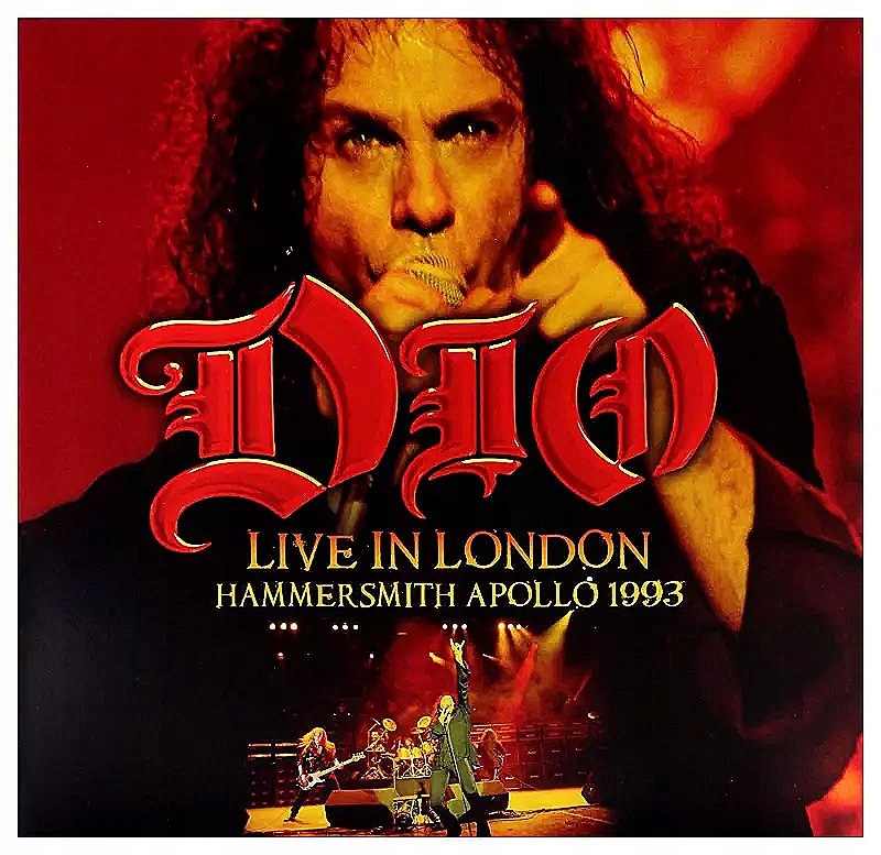 2LP Dio: Live In London Hammersmith Apollo 1993 5th Anniversary Red Vinyl R