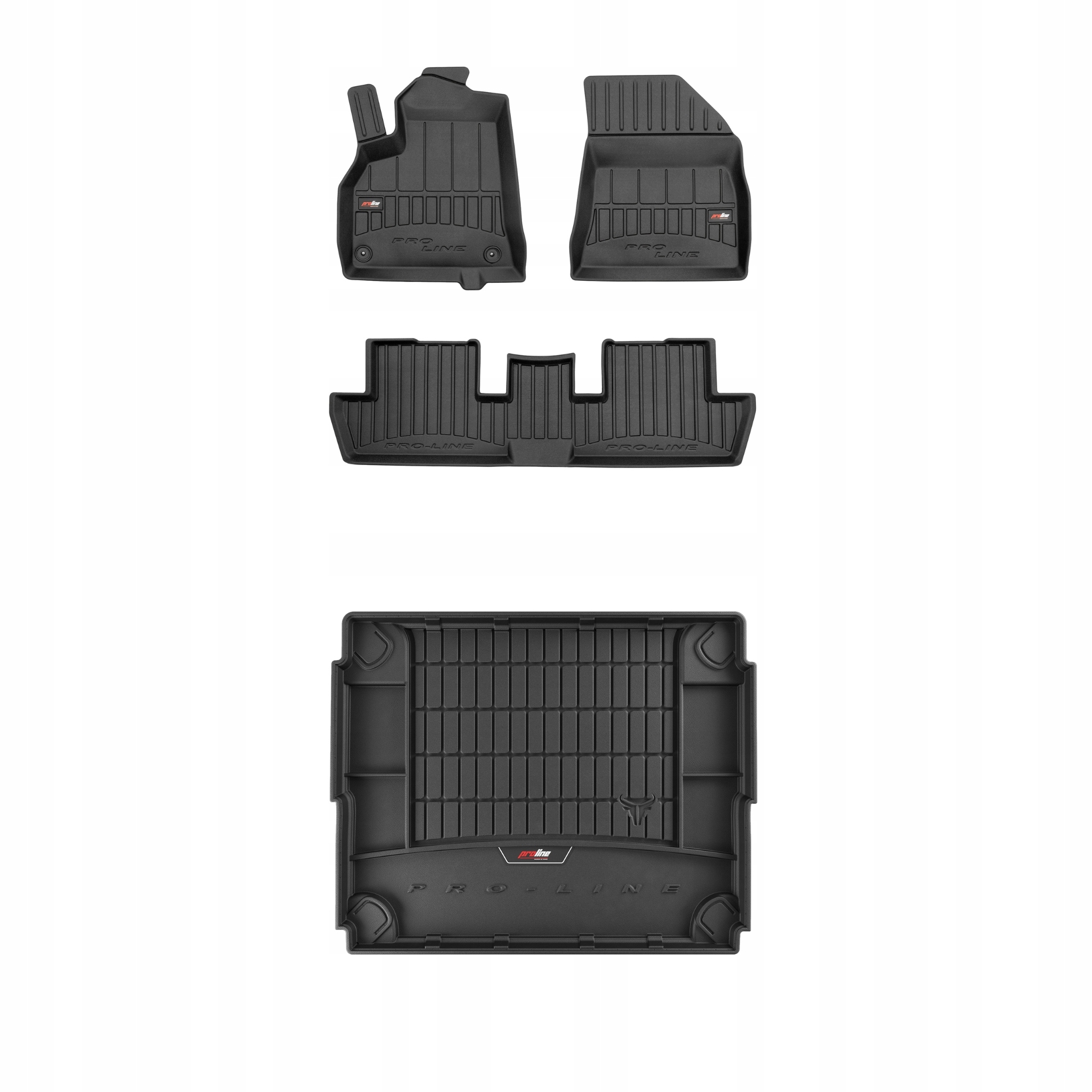 Frogum 3D sada gumových koberců a rohože s logem pro Peugeot 3008 I 2009-2016