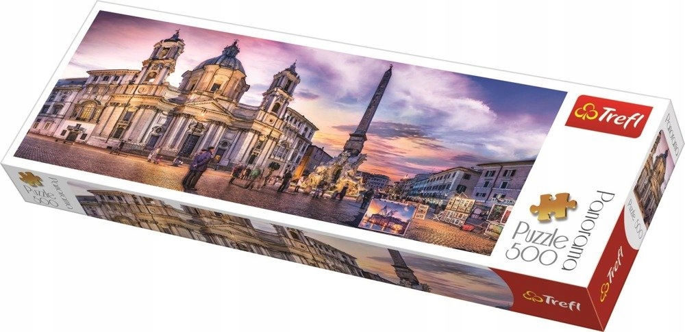 

Trefl Puzzle Panorama Piazza Navona 500 el. 29501