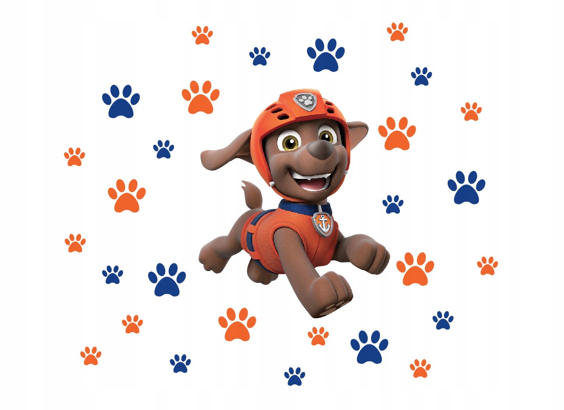 Наклейки на стену СОБАЧИЙ ПАТРУЛЬ Paw Patrol ZUMA