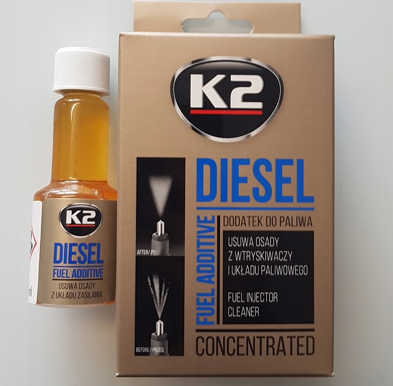 

K2 Diesel Do Czyszczenia Wtryskiwaczy Diesla 50ml