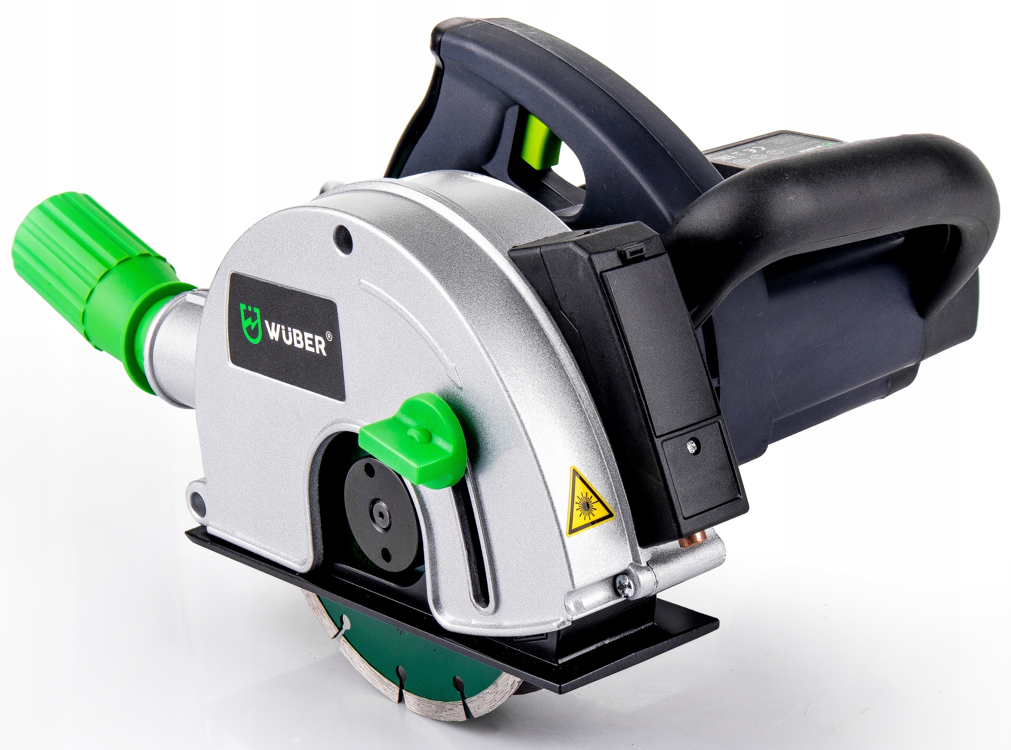 BRUZDOWNICA DO BETONU LASER 2 TARCZE WALIZKA 3100W Marka Wuber