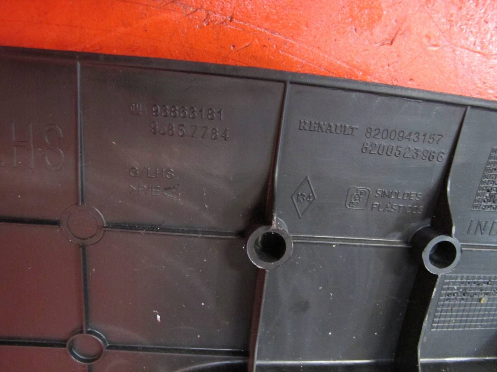 TRAFIC 2 II VIVARO A PRIMASTAR STOPIEN cover cap of the threshold left front