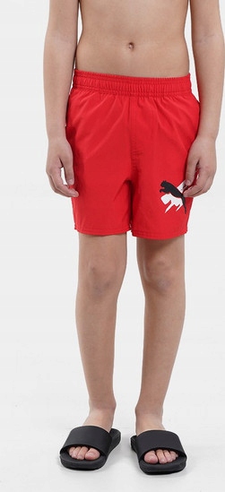 PUMA spodenki CHŁOPIEC basen czerwone r.176 Model 843863-11