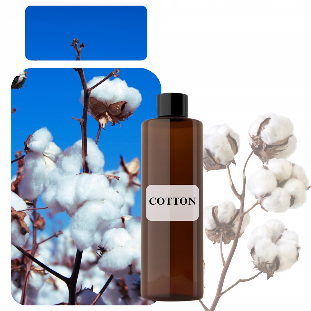 Levně Vonný olej do difuzéru Cotton 100 ml Jemná vůně do interiéru