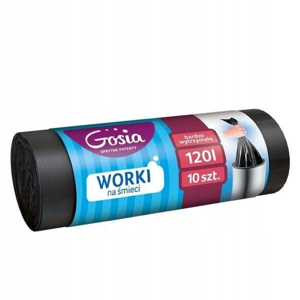 

Gosia Worki na śmieci Ldpe 120l 10szt