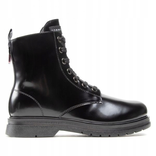 Dámské boty Tommy Hilfiger Laceup Bootie Black T4A5-32009-077699 vel. 36