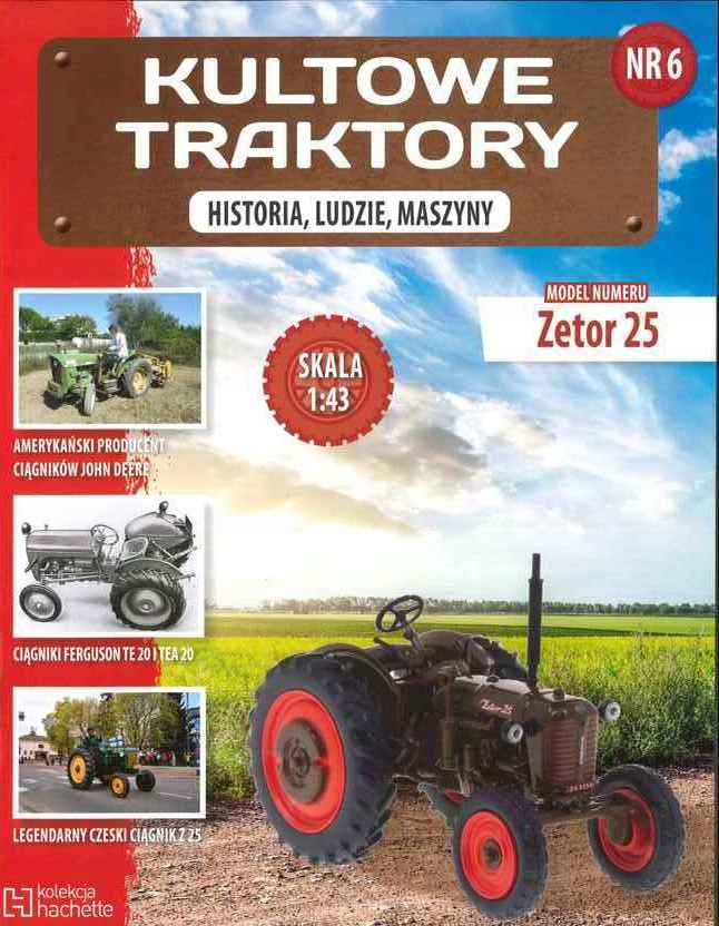 Kolekcja Kultowe Traktory nr 6 Zetor 25