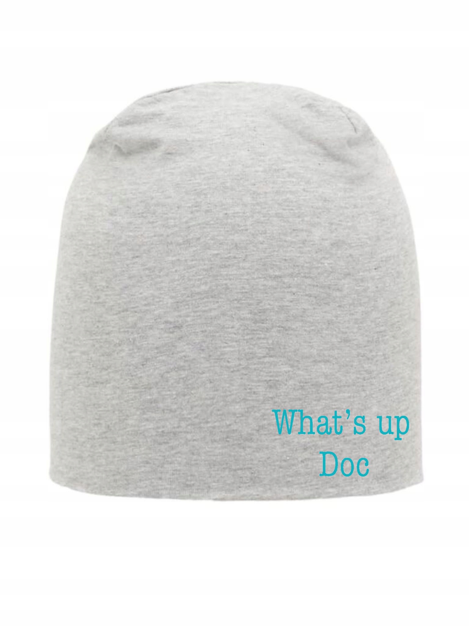 

Czapka Szara Oversize Smerfetka Beanie Królik Bugs