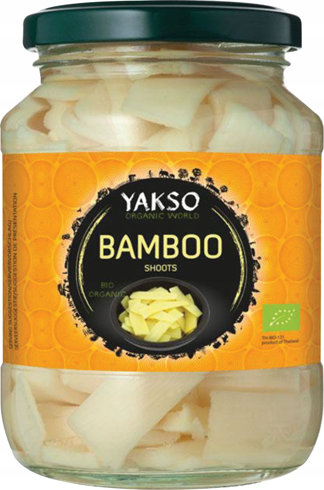 Levně Bambusové výhonky Náplasti v nálevu Bio 340 g (175 g) Yakso