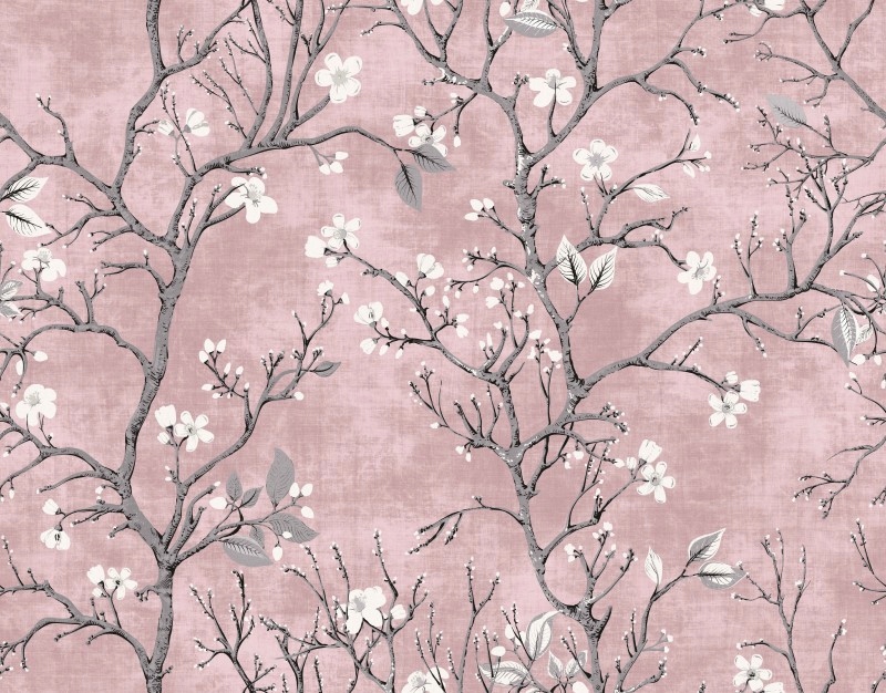 

Tkanina Materiał na Zasłony Obrusy AZ-160 róż