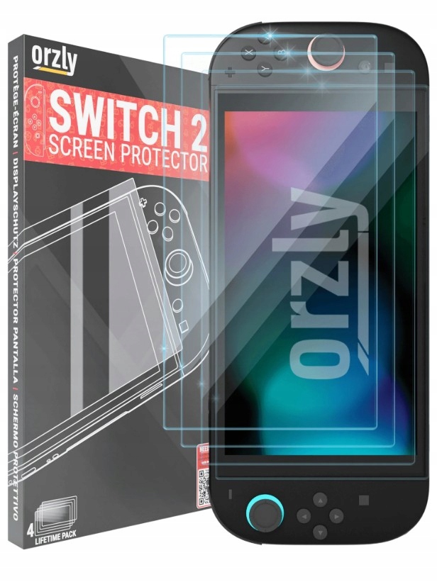4X Szkło ochronne 9H Nintendo Switch 2 HARTOWANE SZYBKA OCHRONNA EKRAN