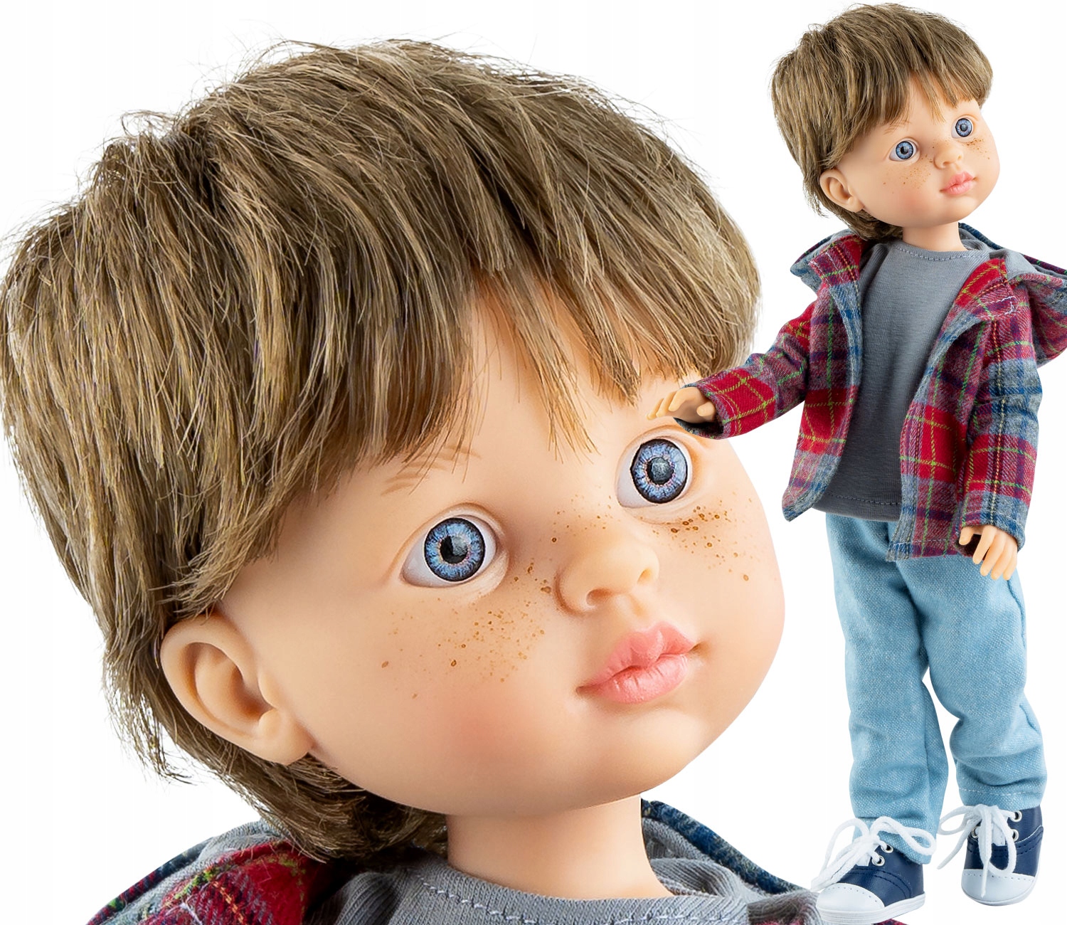 HISZPAŃSKA LALKA PAOLA REINA RUCHOME STAWY 04866 Marka Paola Reina