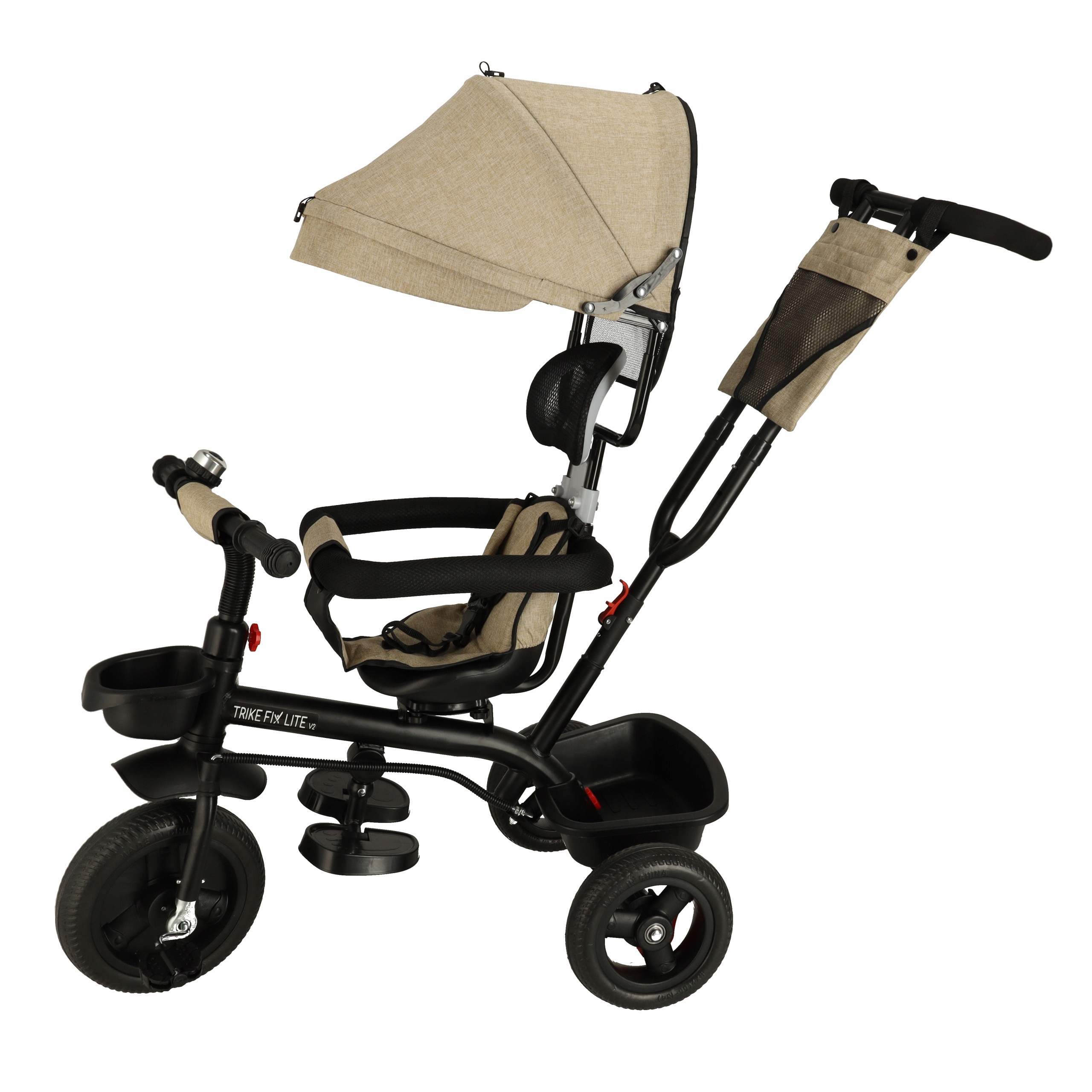 Rowerek trójkołowy Trike Fix Lite V2 rower jeździk Kolor Beżowy