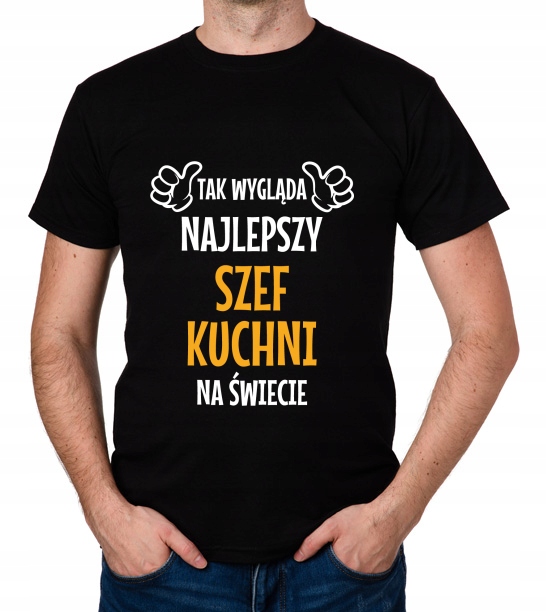 

koszulka Najlepszy Szef Kuchni prezent