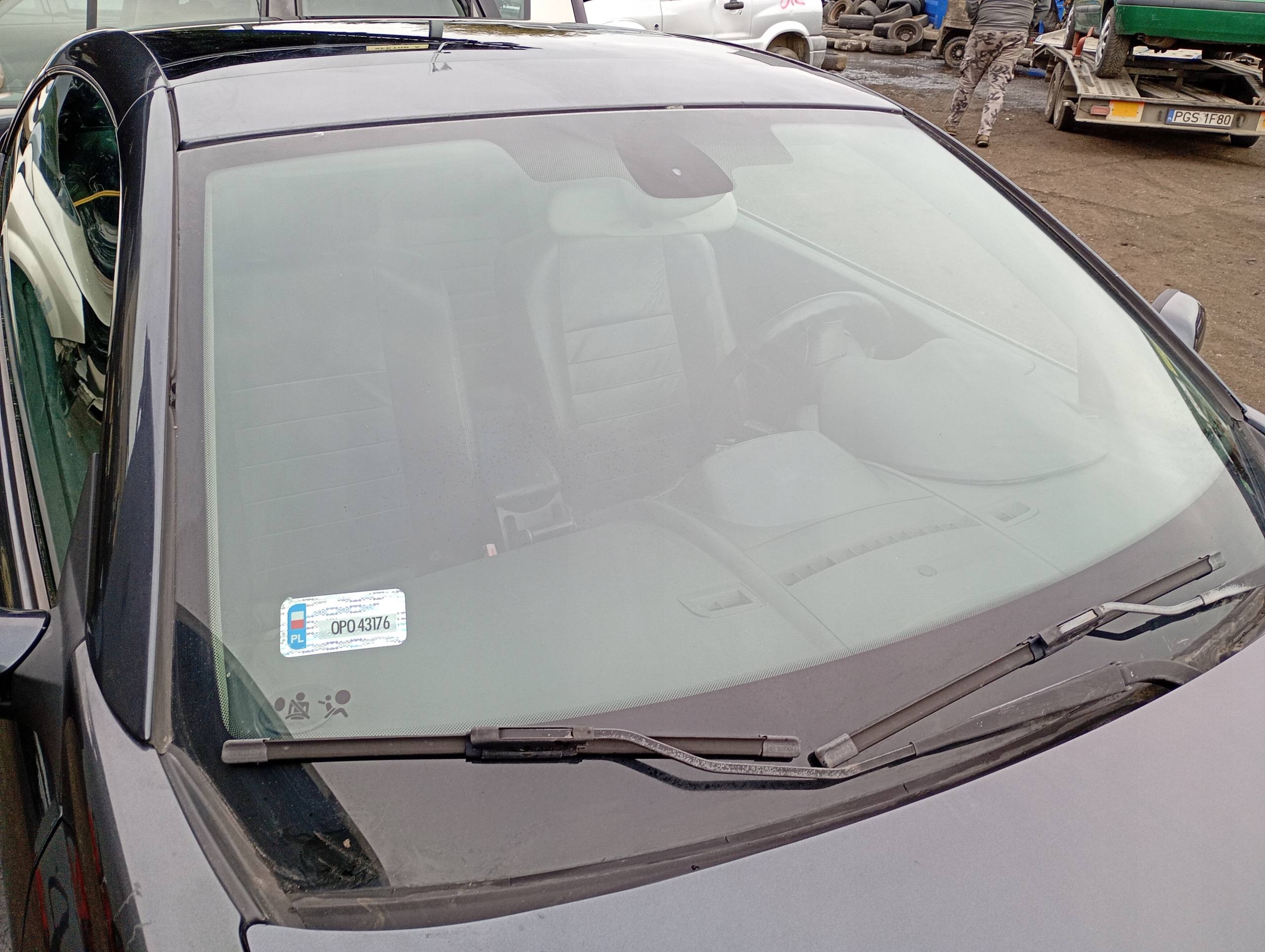 Renault Megane 2 II FL Cabrio 03-09 window front iron front