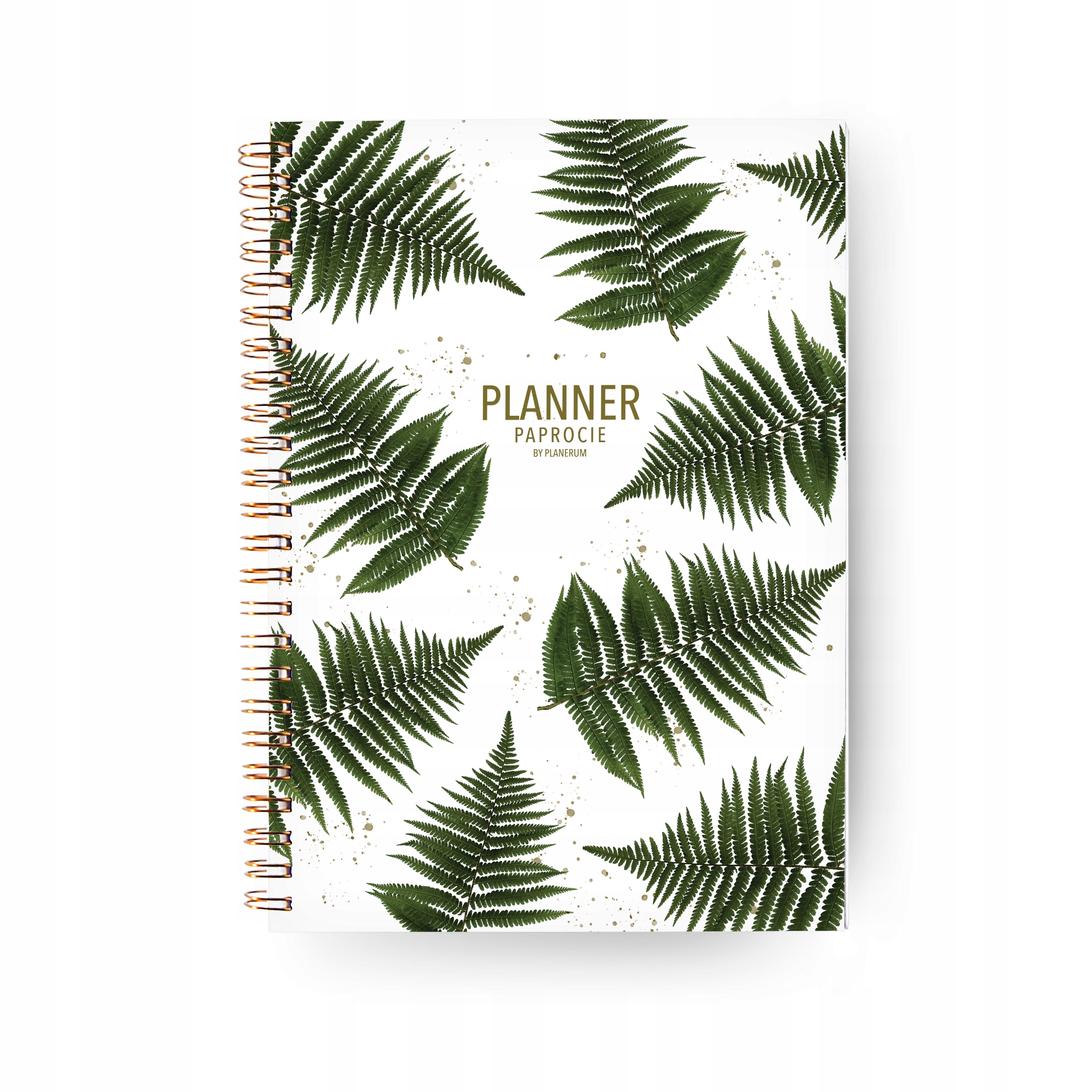 

Planer a5 Tygodniowy Poziomy Paprotka