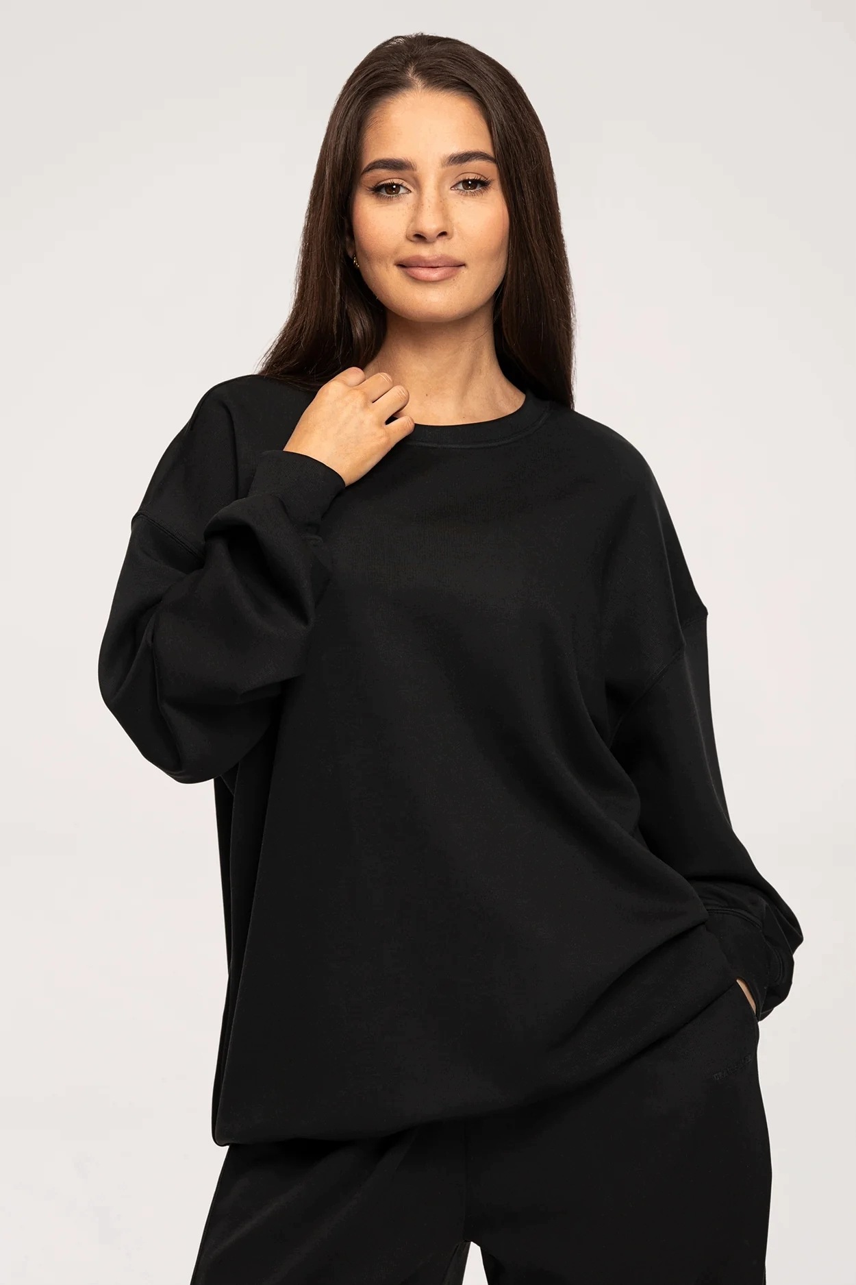 Gym Glamour Oversize mikina UN1FORM černá vel. S