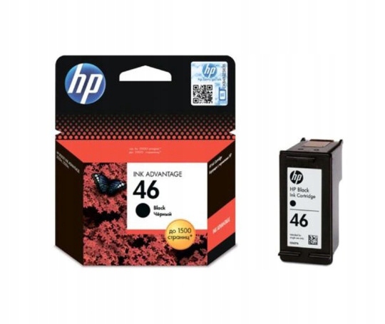 Levně Inkoust pro Hp, 46, CZ637AE, black (černý)