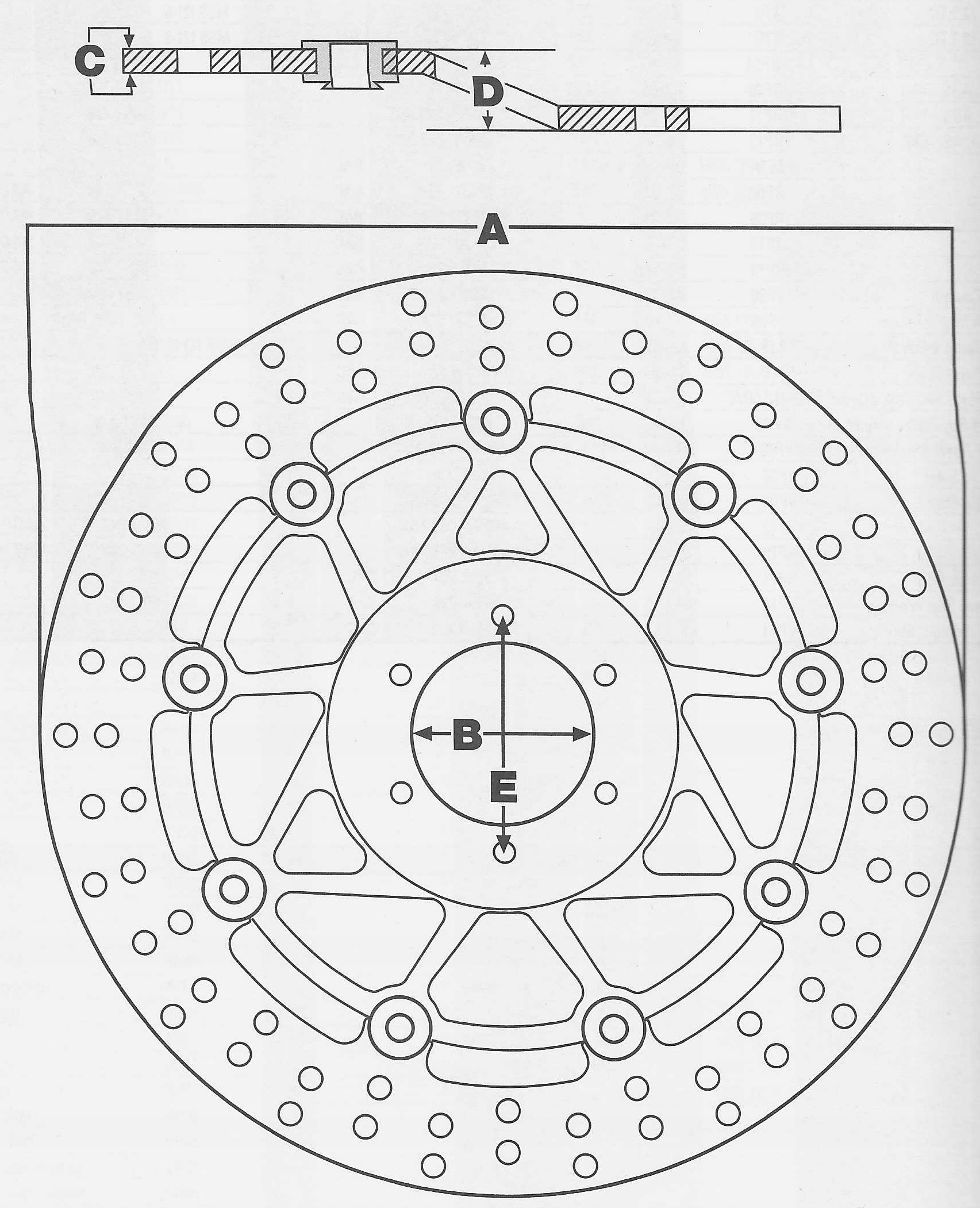 TARCZA HAMULCOWA TRW TYŁ APRILIA PEGASO 650 01-10 Producent TRW