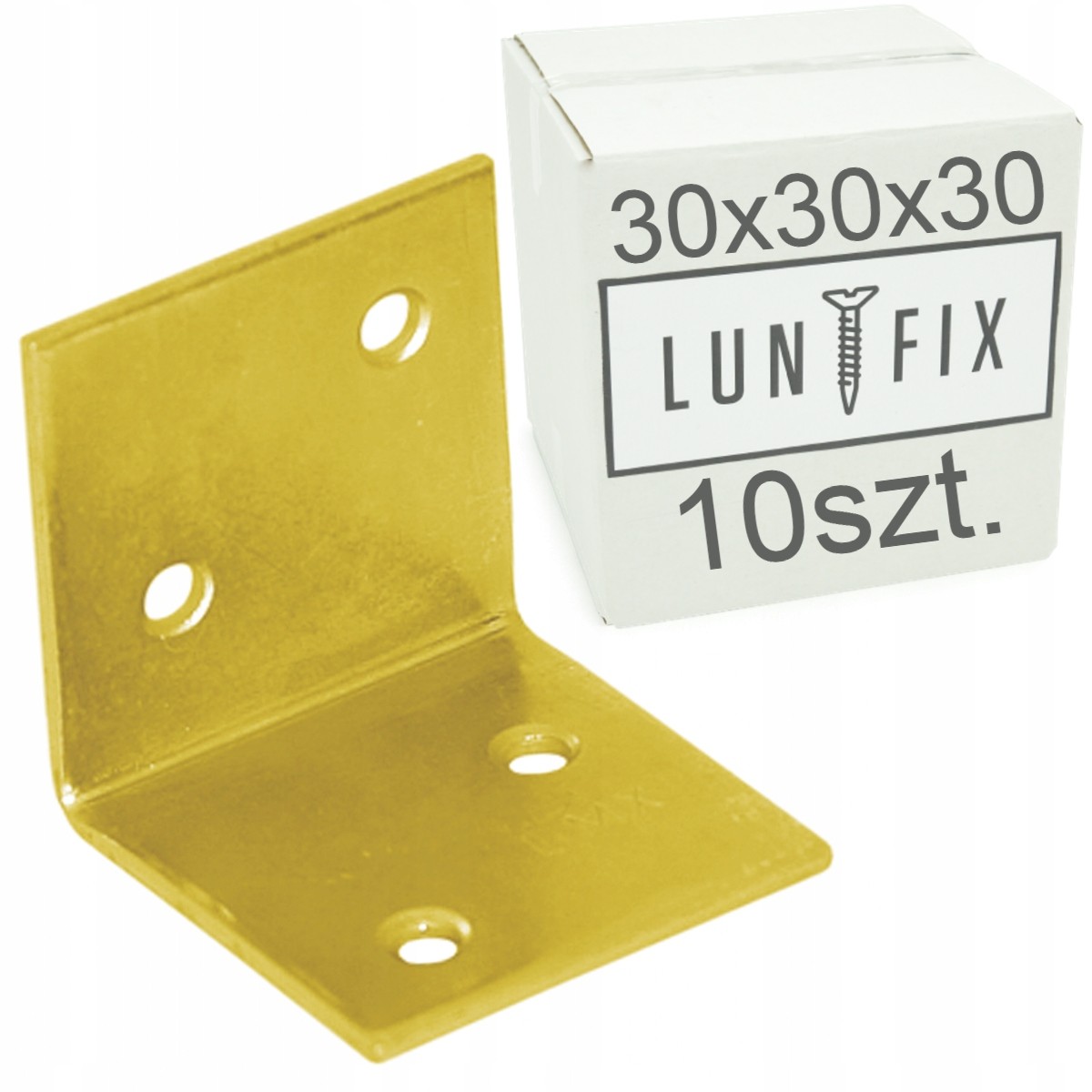 

Kątownik meblowy 30x30x30 szeroki łącznik 1,5mm