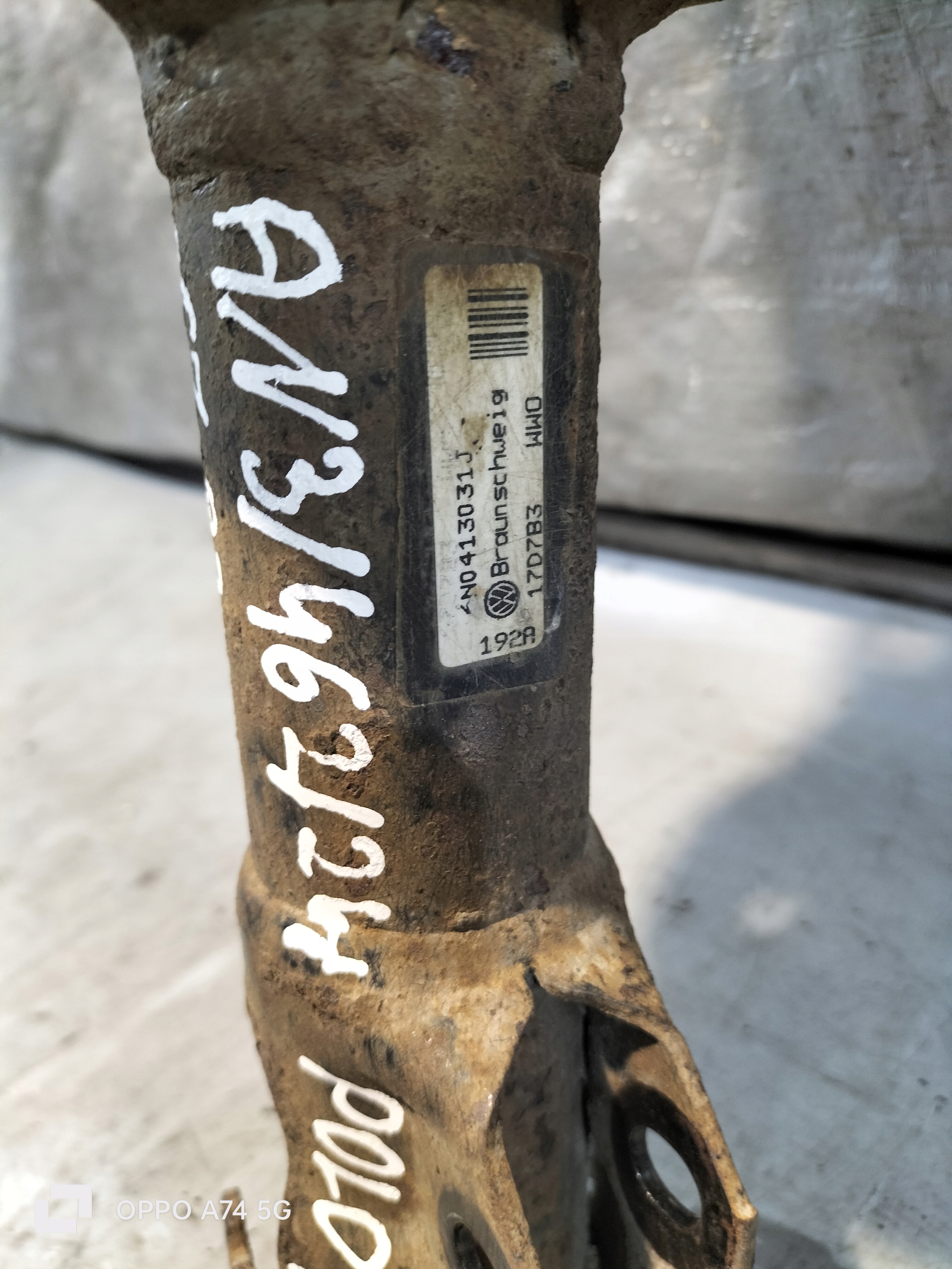 MCPERSON McPherson shock absorber right left front VW POLO 1997R