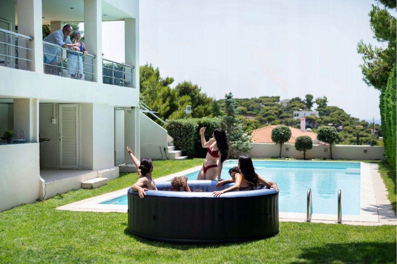 SPA OGRODOWE z HYDROMASAŻEM MSpa DMUCHANE 6os UVC COMFORT BERGEN MEDIUM Producent MSpa