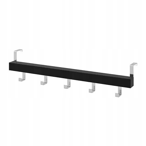 

Ikea Tjusig Wieszak na Drzwi/Ścianę Czarny 60cm
