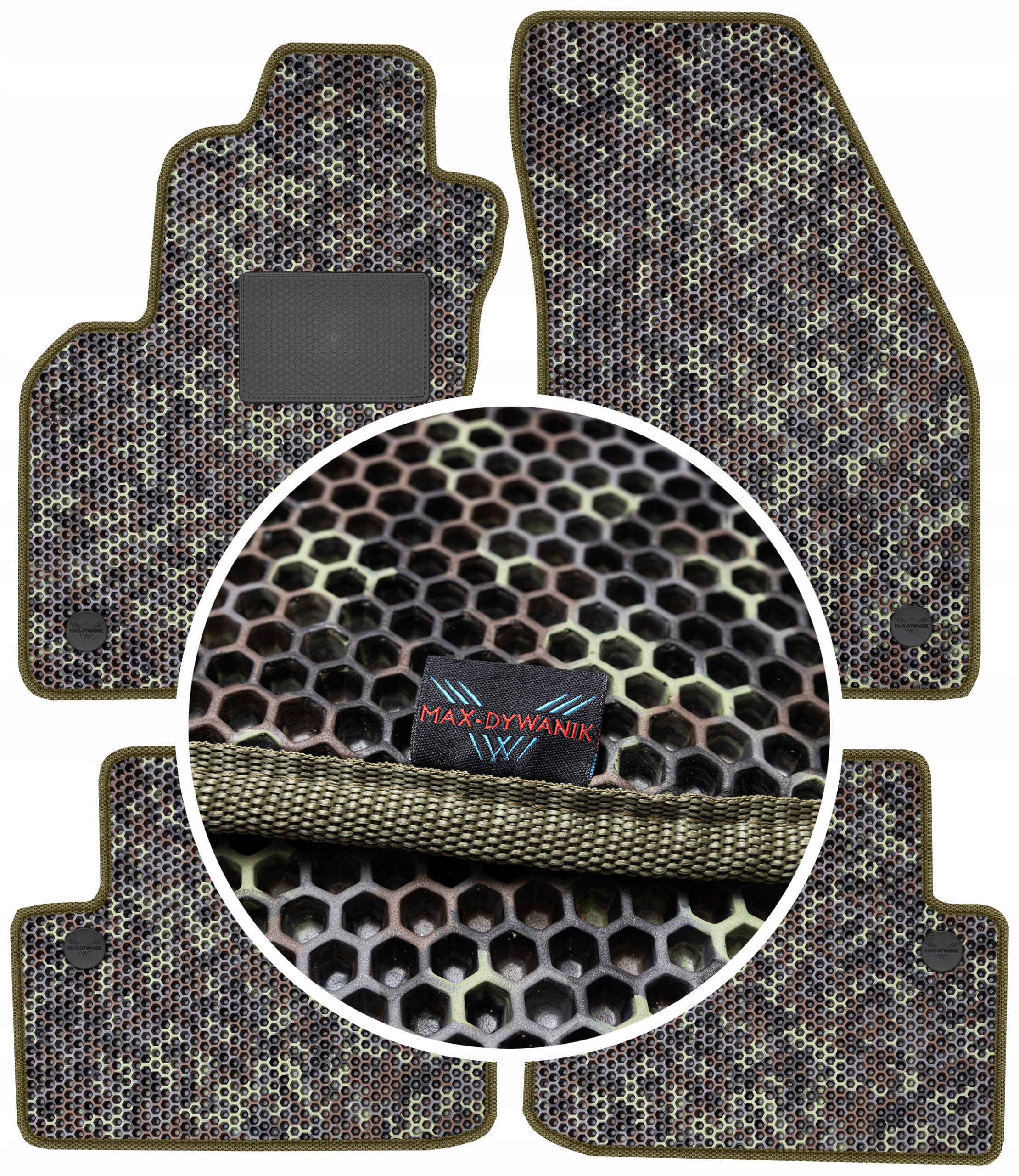 Volvo V50 2004-2012 Gumové rohože Eva Moro