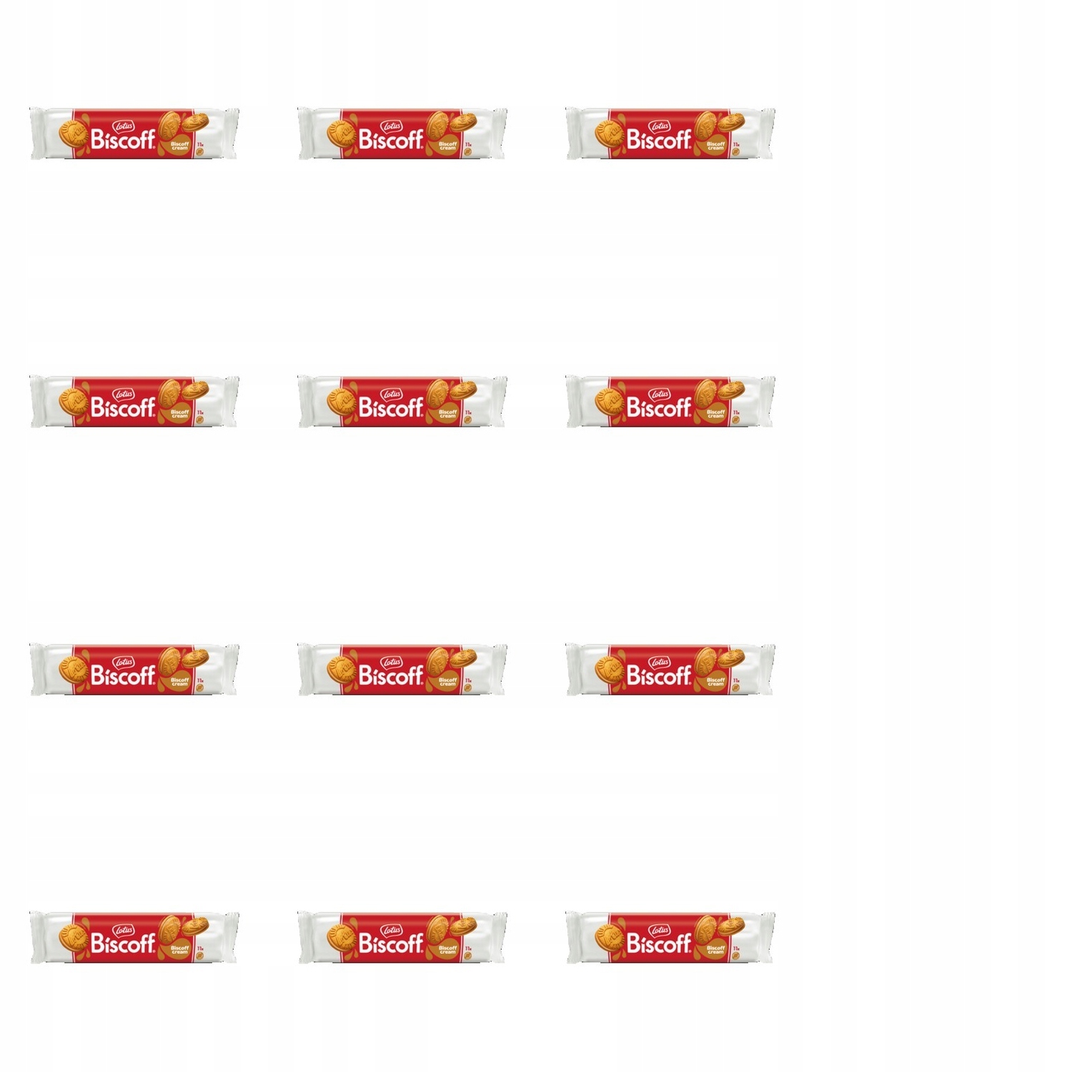 Levně 12 x 110 g Lotus Biscoff sušenky s krémem biscoff Karton