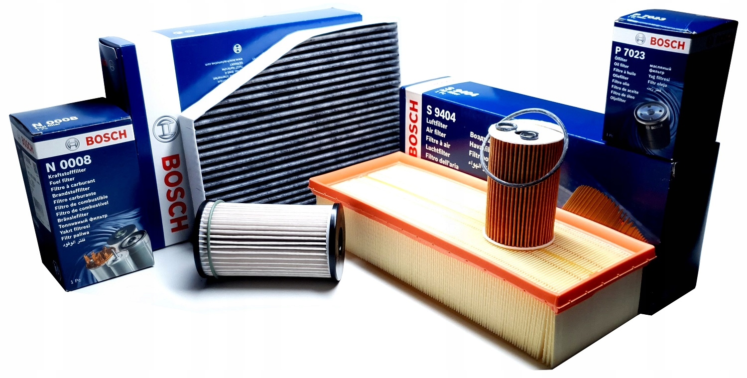 

4 Filtry Audi A3 8P Seat Leon II 1.6TDI 90 105KM