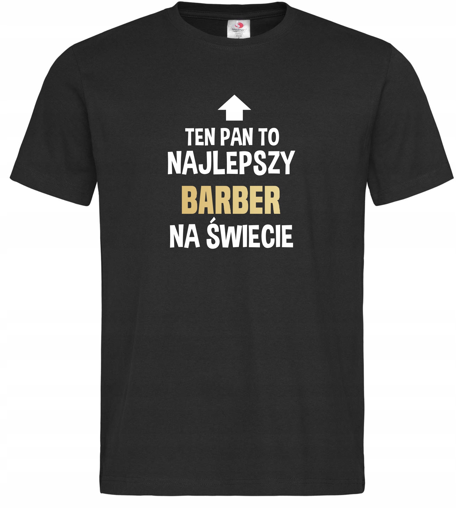 

koszulka Najlepszy Barber z zabawnym nadrukiem L