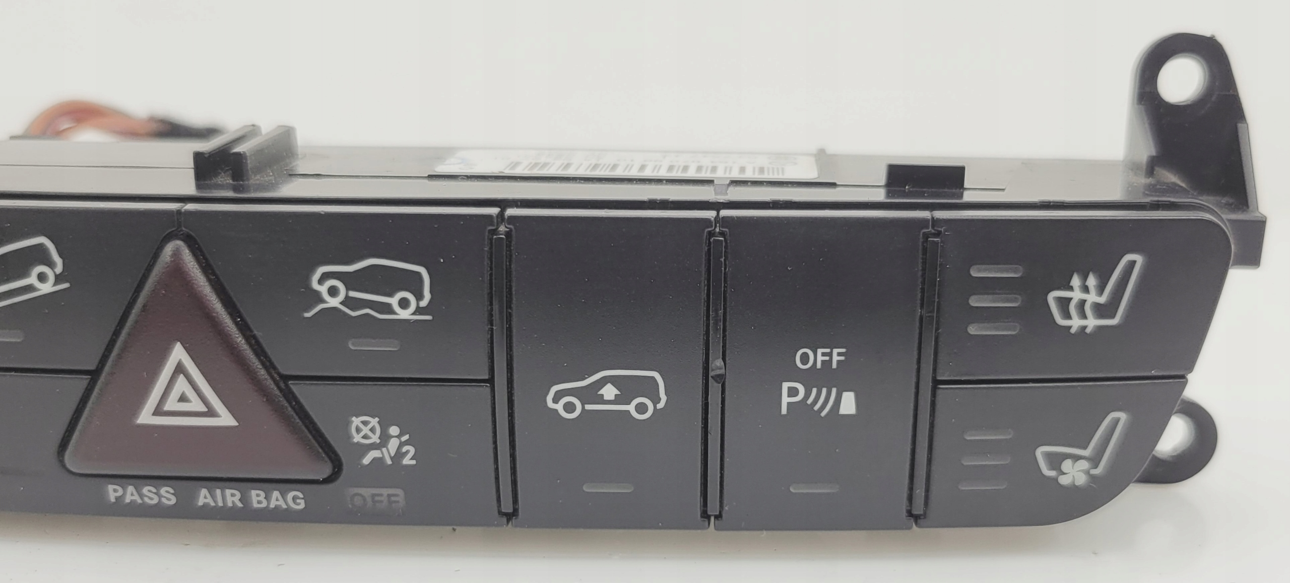 MERCEDES W164 ML control panel seats WENTYLACJA A1648709610